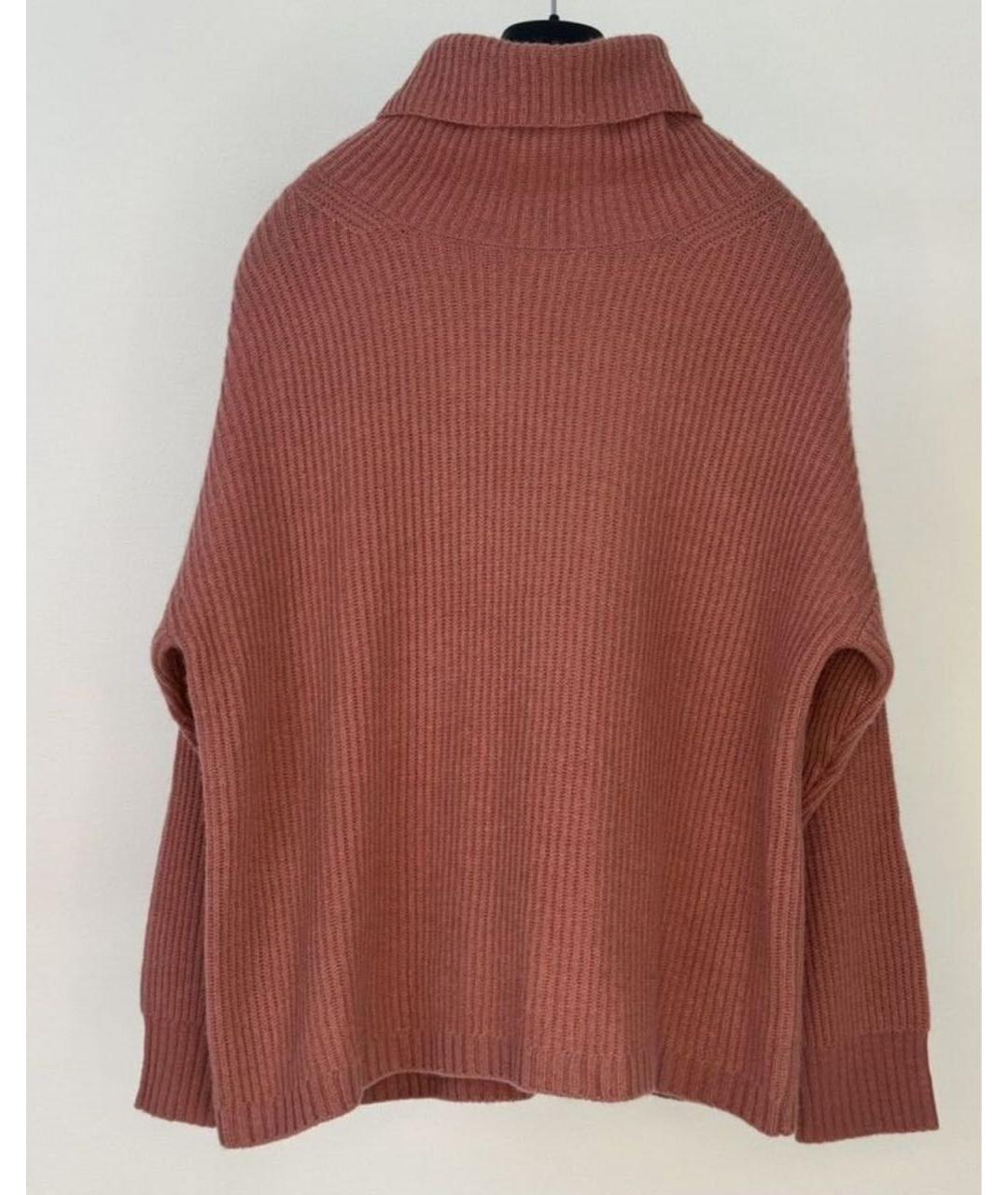 WEEKEND MAX MARA Розовый кашемировый джемпер / свитер, фото 5