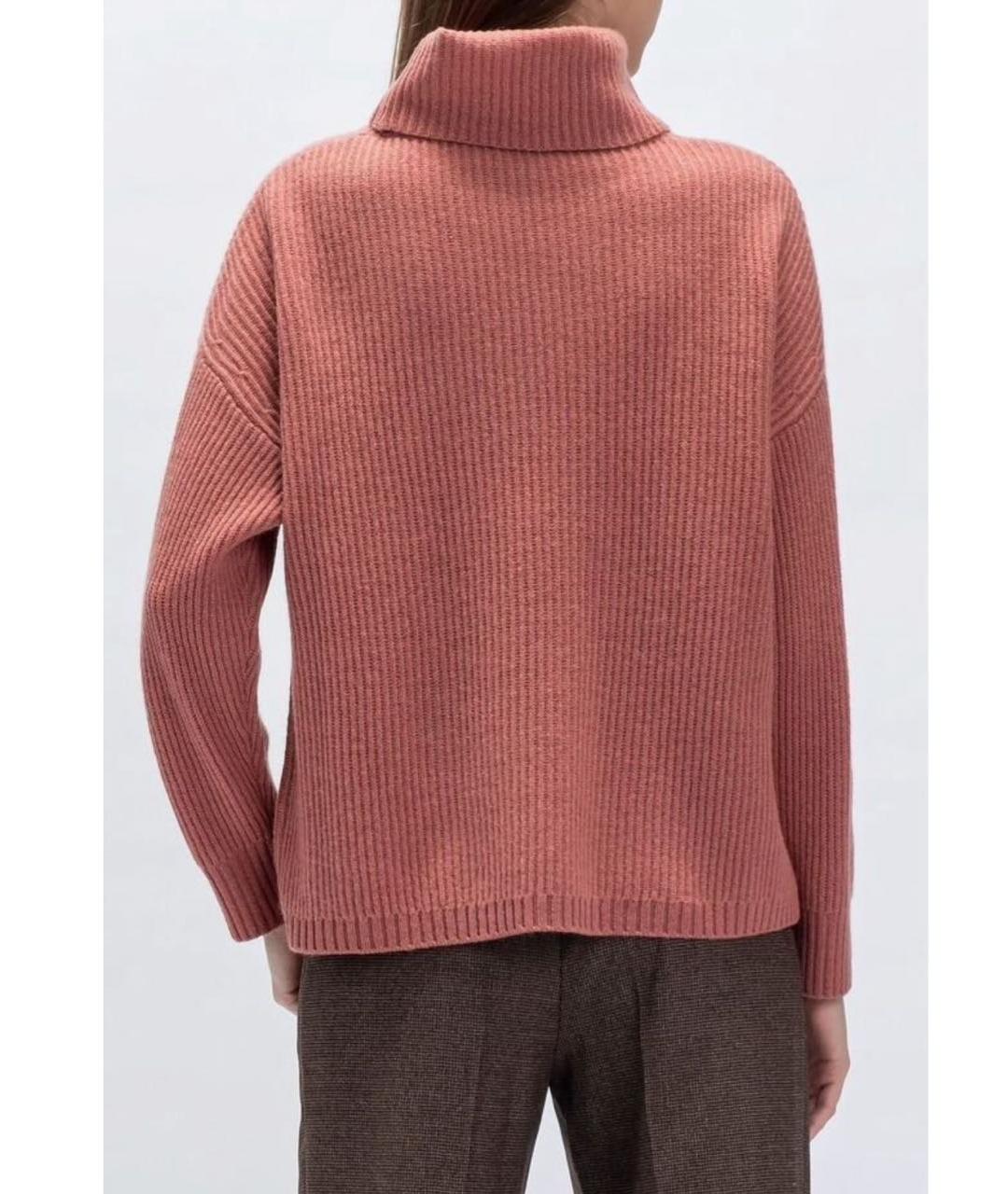 WEEKEND MAX MARA Розовый кашемировый джемпер / свитер, фото 2