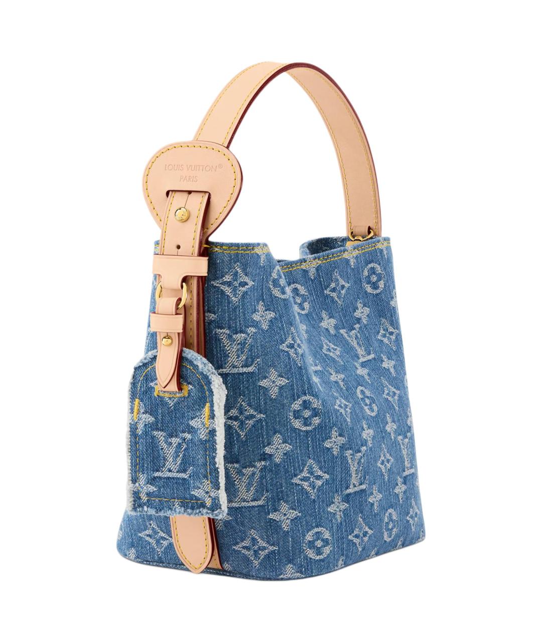 LOUIS VUITTON Синяя сумка через плечо, фото 2