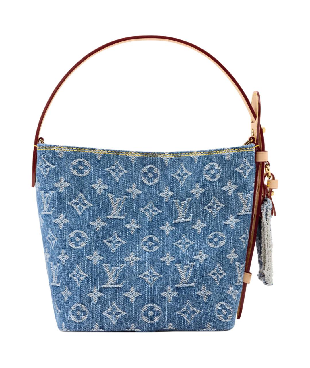 LOUIS VUITTON Синяя сумка через плечо, фото 4