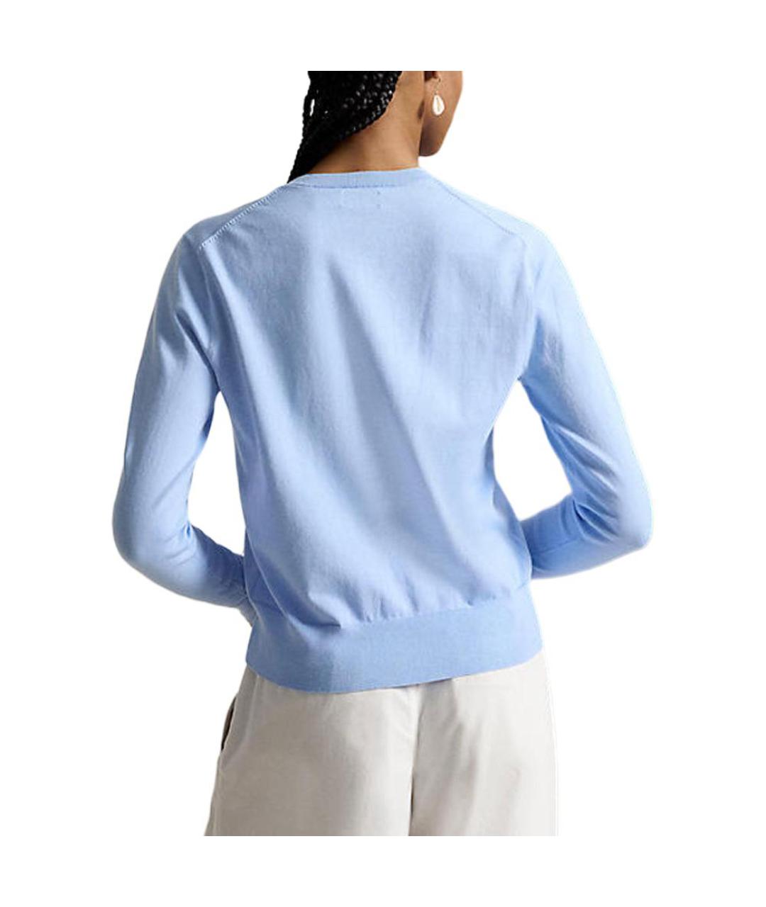 POLO RALPH LAUREN Голубой джемпер / свитер, фото 5