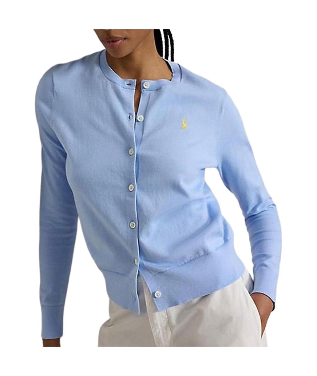 POLO RALPH LAUREN Голубой джемпер / свитер, фото 4