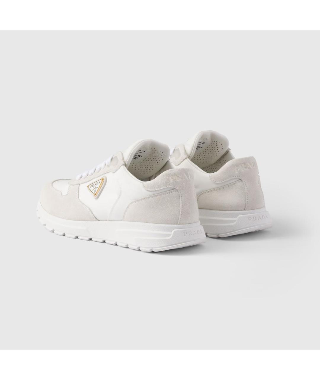 PRADA Белые кроссовки, фото 4