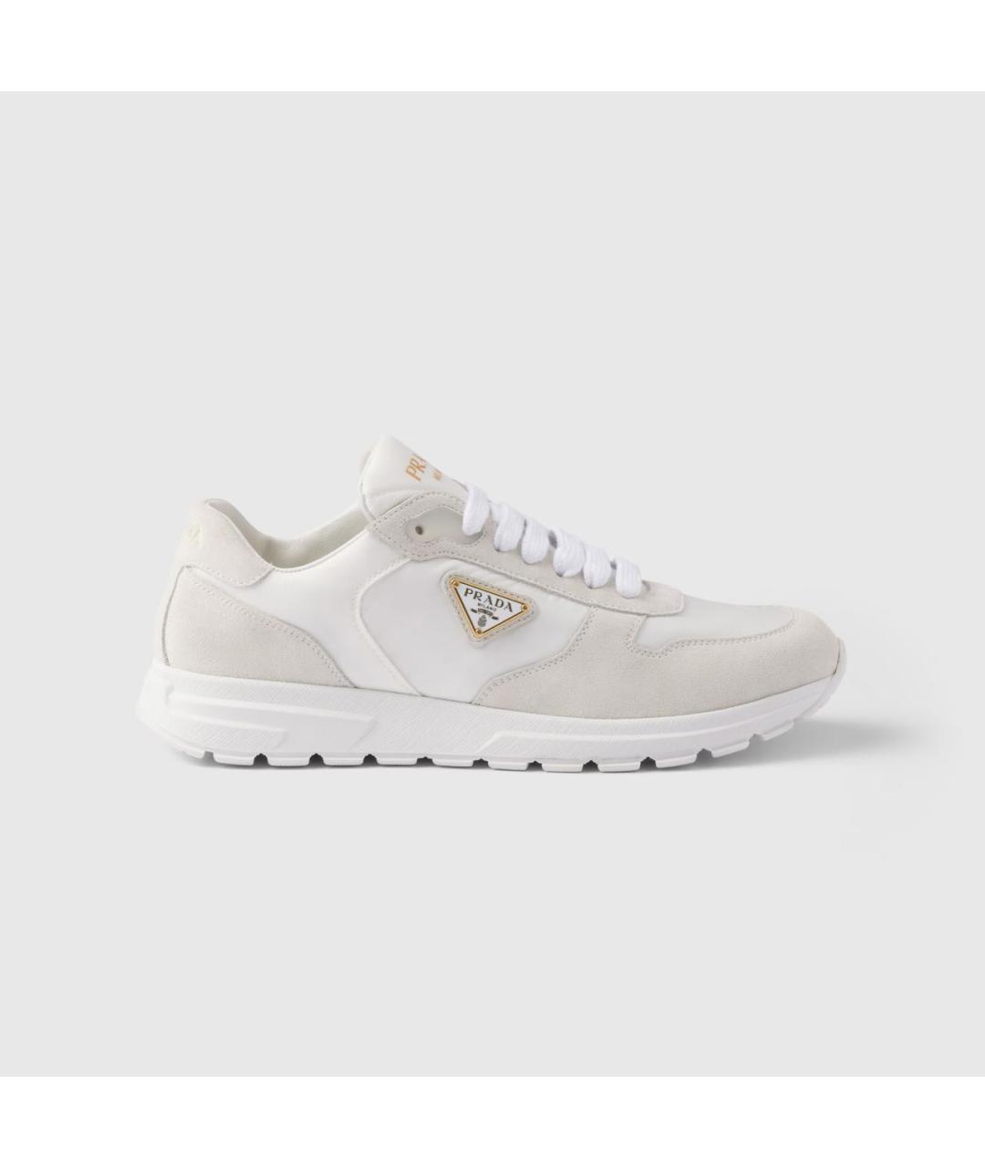 PRADA Белые кроссовки, фото 5