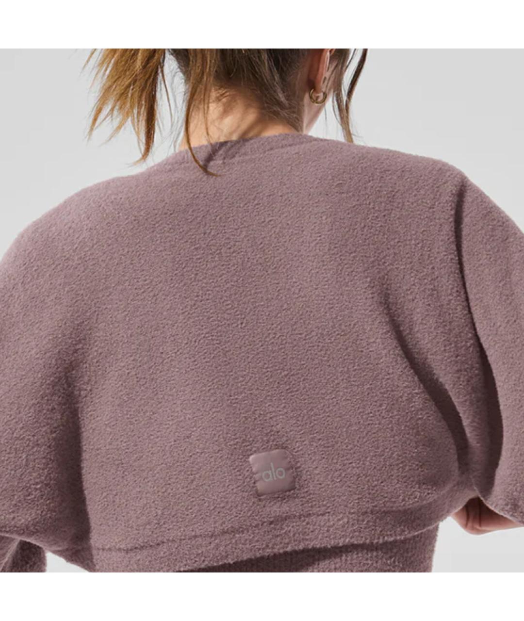 ALO YOGA Коричневый джемпер / свитер, фото 3