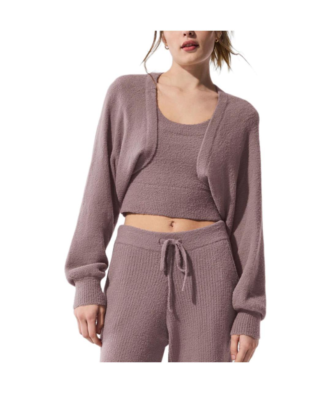 ALO YOGA Коричневый джемпер / свитер, фото 4