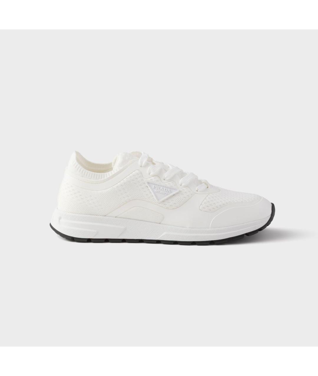 PRADA Белые кроссовки, фото 6