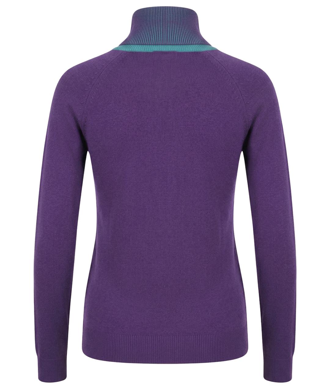 ETRO Фиолетовая шерстяная водолазка, фото 2