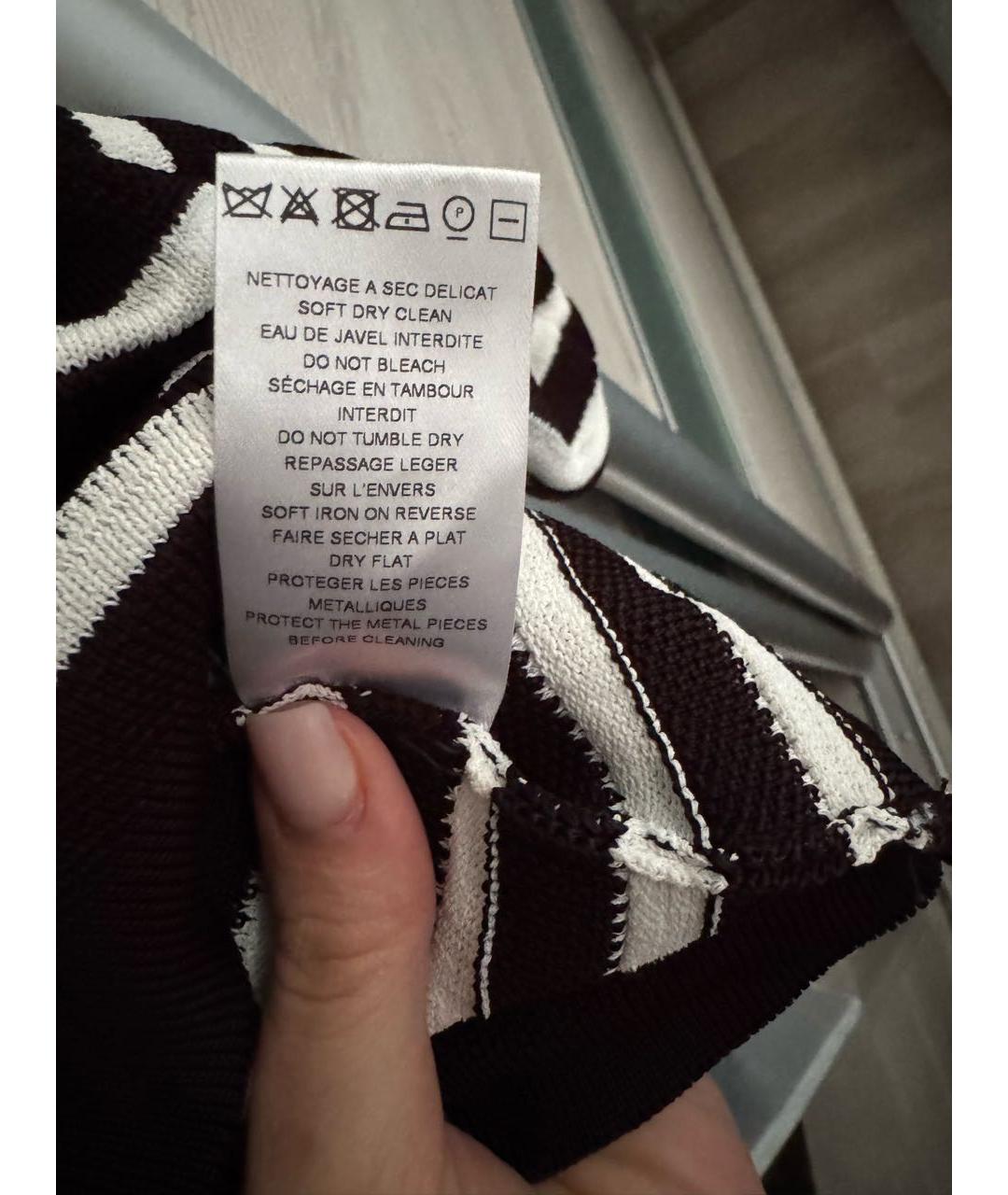 BALMAIN Черное вискозное повседневное платье, фото 4