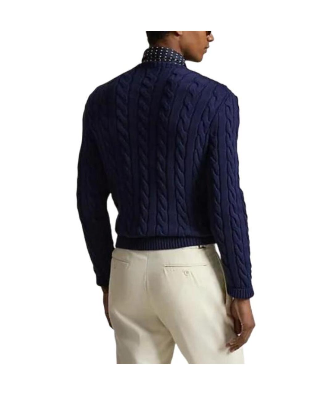 POLO RALPH LAUREN Темно-синий джемпер / свитер, фото 4
