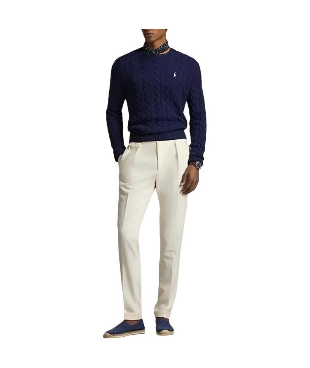 POLO RALPH LAUREN Темно-синий джемпер / свитер, фото 3