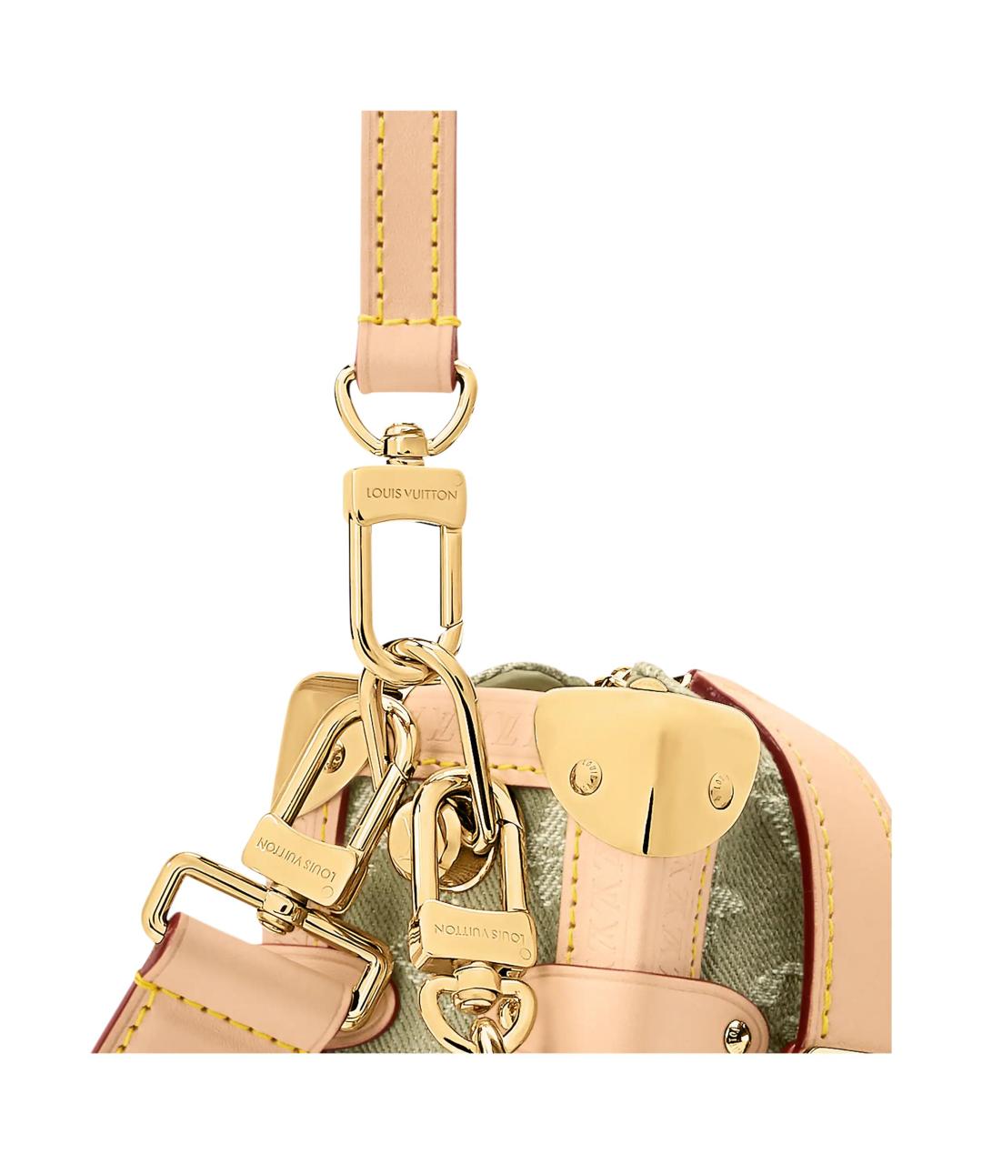 LOUIS VUITTON Зеленая сумка через плечо, фото 5