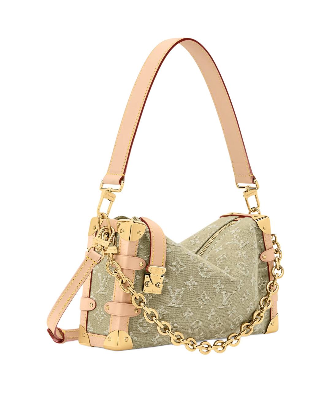 LOUIS VUITTON Зеленая сумка через плечо, фото 2