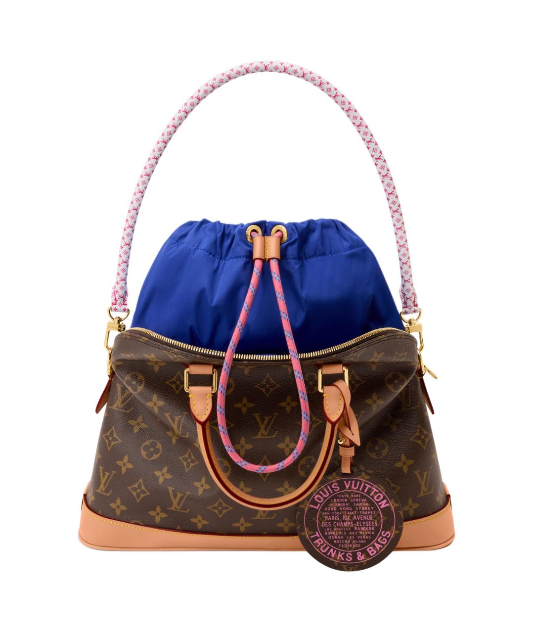 LOUIS VUITTON Коричневая сумка через плечо, фото 2