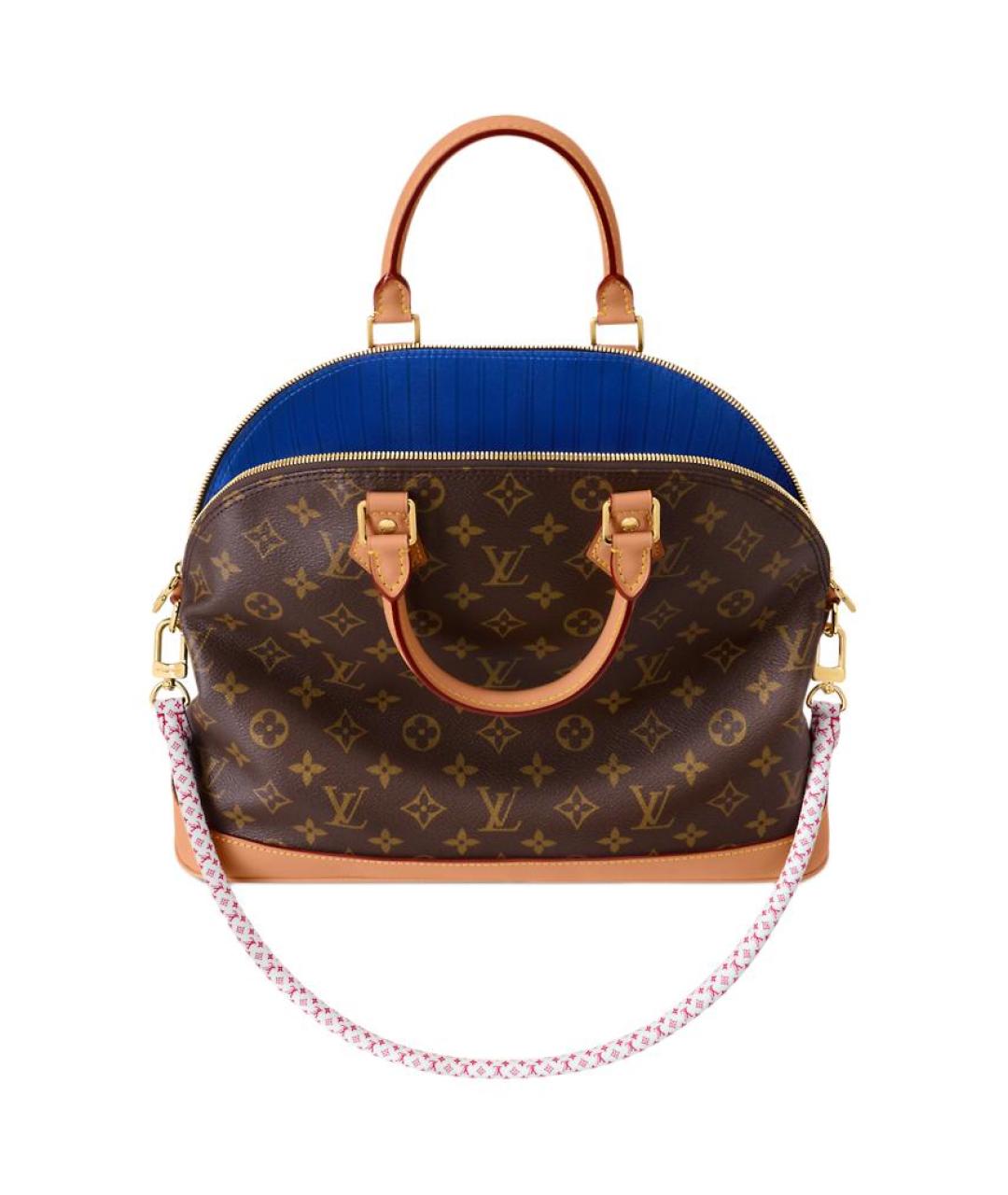 LOUIS VUITTON Коричневая сумка через плечо, фото 4