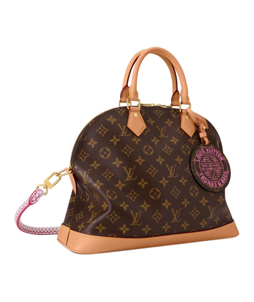 LOUIS VUITTON Коричневая сумка через плечо, фото 3
