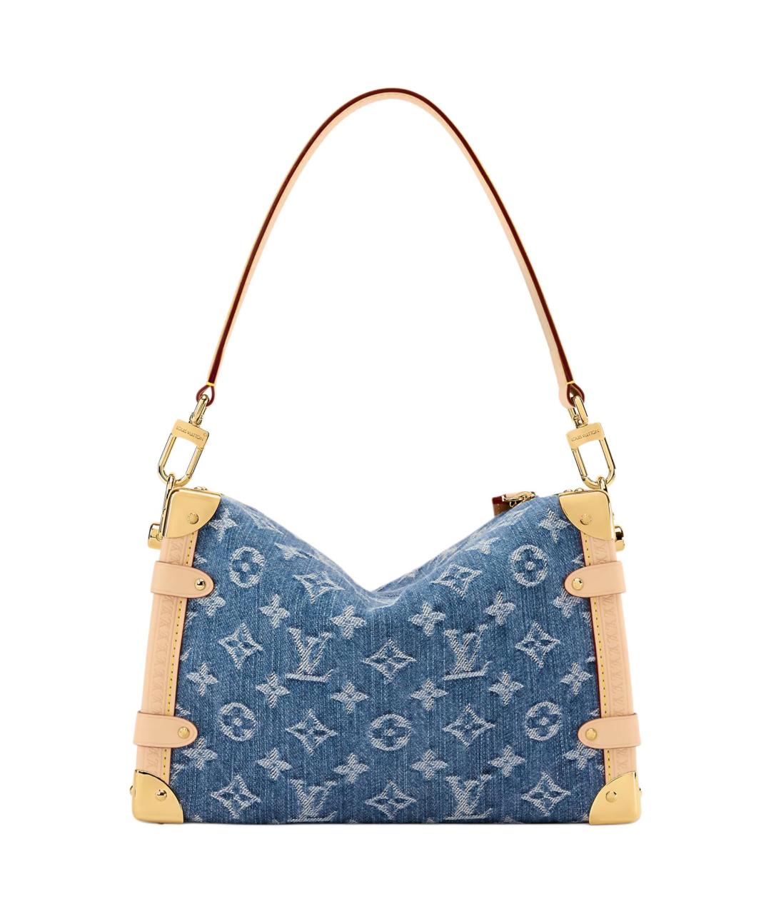 LOUIS VUITTON Синяя сумка через плечо, фото 3