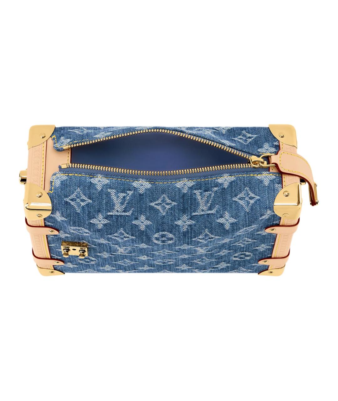 LOUIS VUITTON Синяя сумка через плечо, фото 4