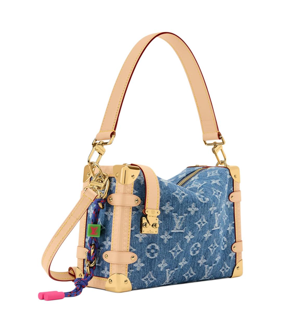 LOUIS VUITTON Синяя сумка через плечо, фото 2