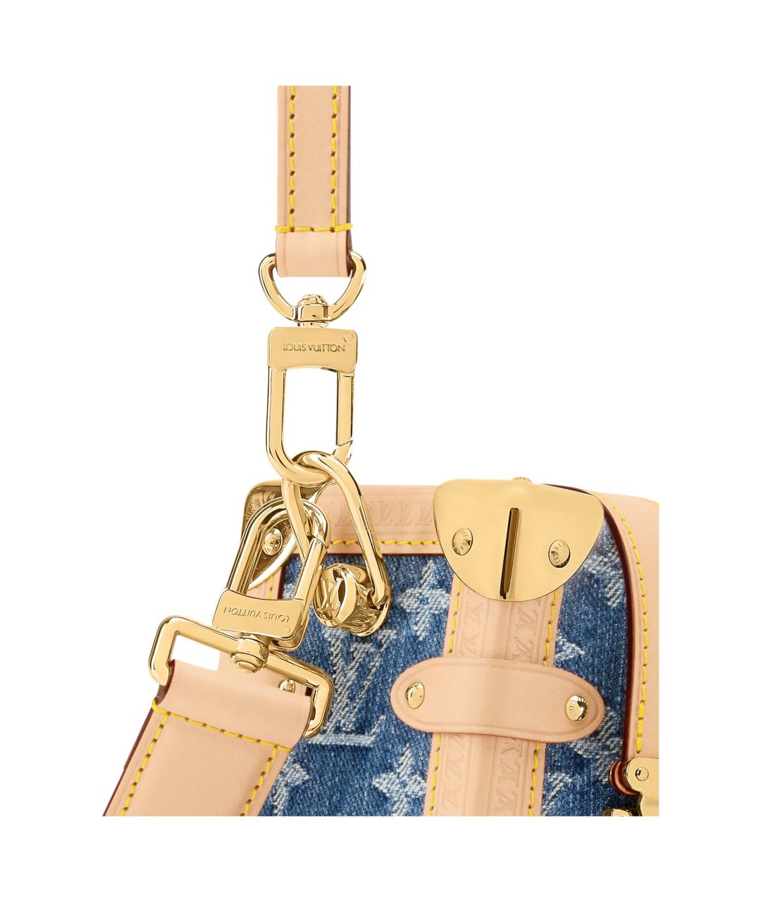 LOUIS VUITTON Синяя сумка через плечо, фото 5