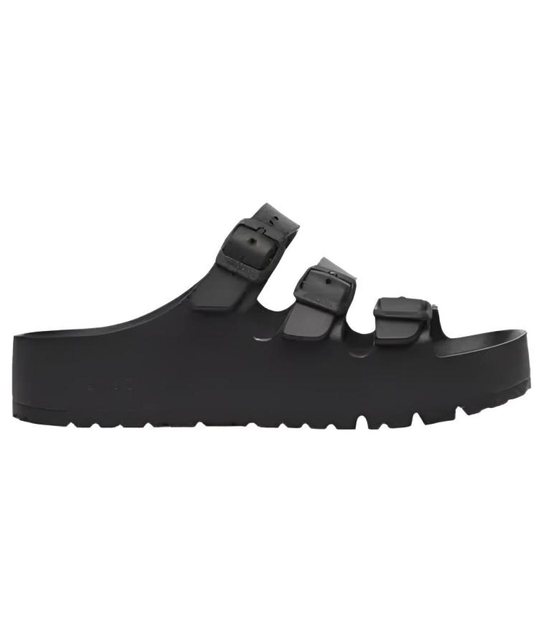 BIRKENSTOCK Черные сандалии, фото 2