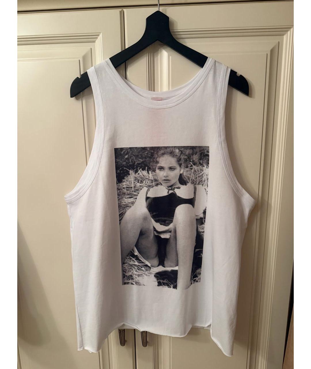 404NOTFOUND Белая хлопковая майка, фото 6