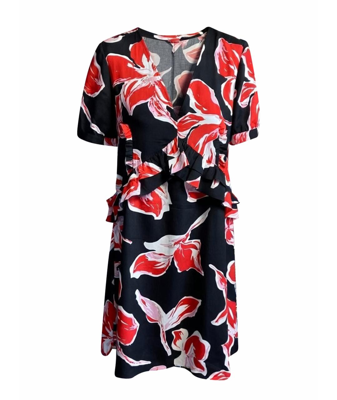 LIU JO Красное полиэстеровое повседневное платье, фото 1