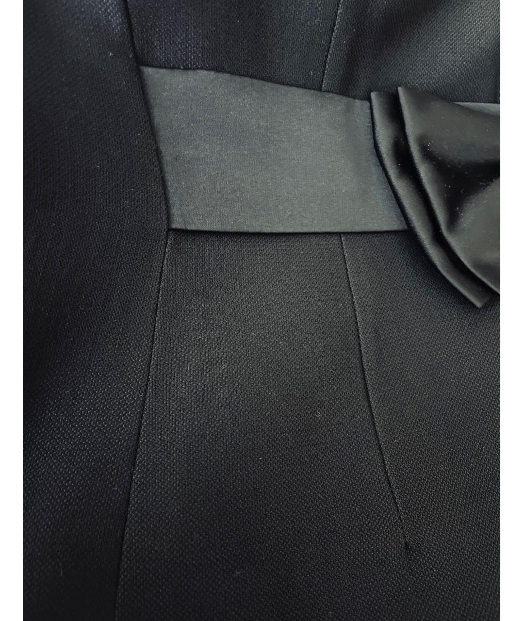 JUST CAVALLI Черный шерстяной жакет/пиджак, фото 5