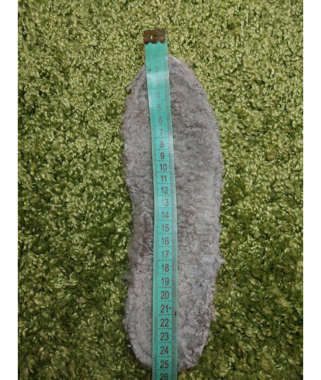 12 STOREEZ Серые кожаные ботинки, фото 8