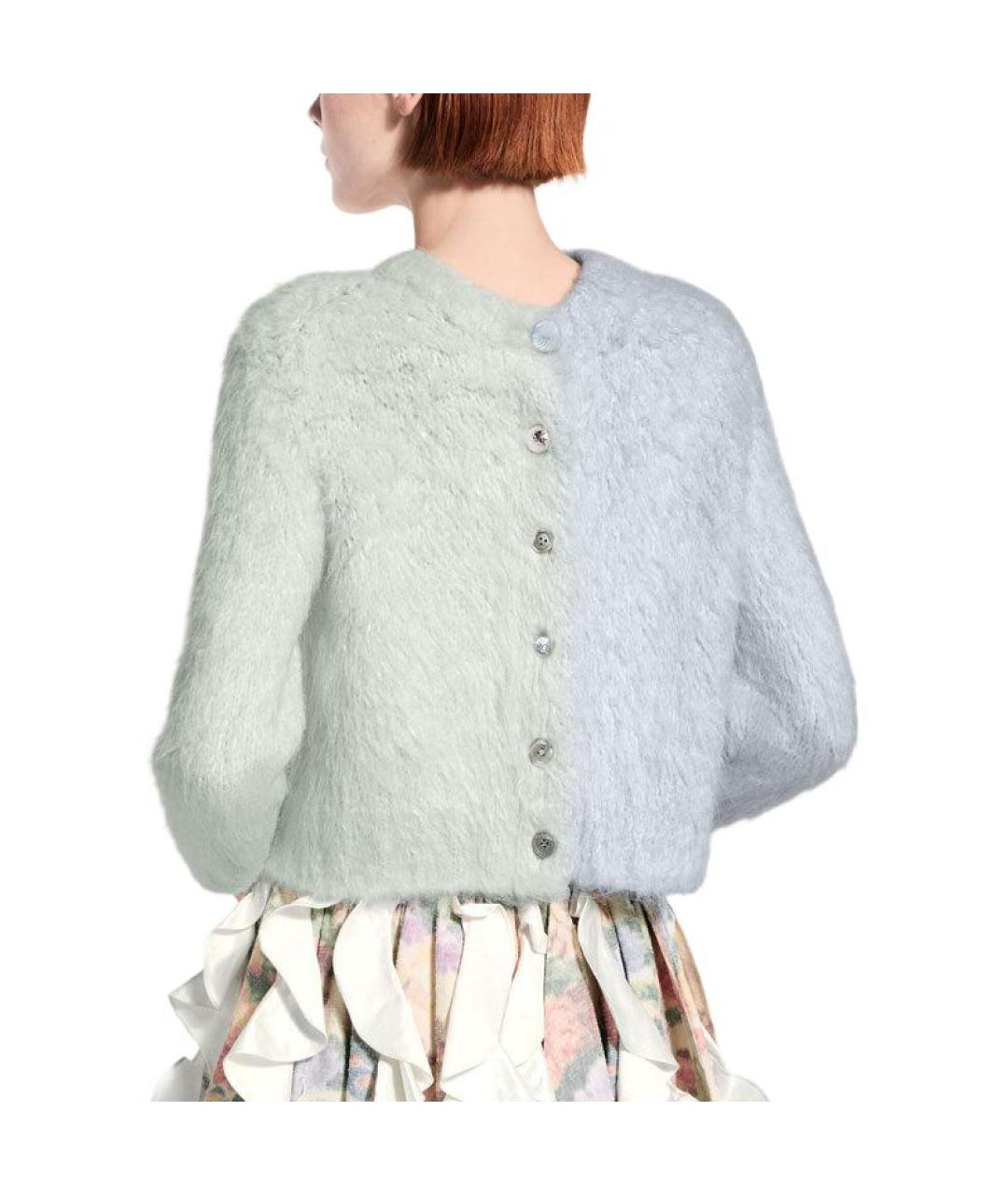 LOUIS VUITTON Голубой кардиган, фото 3