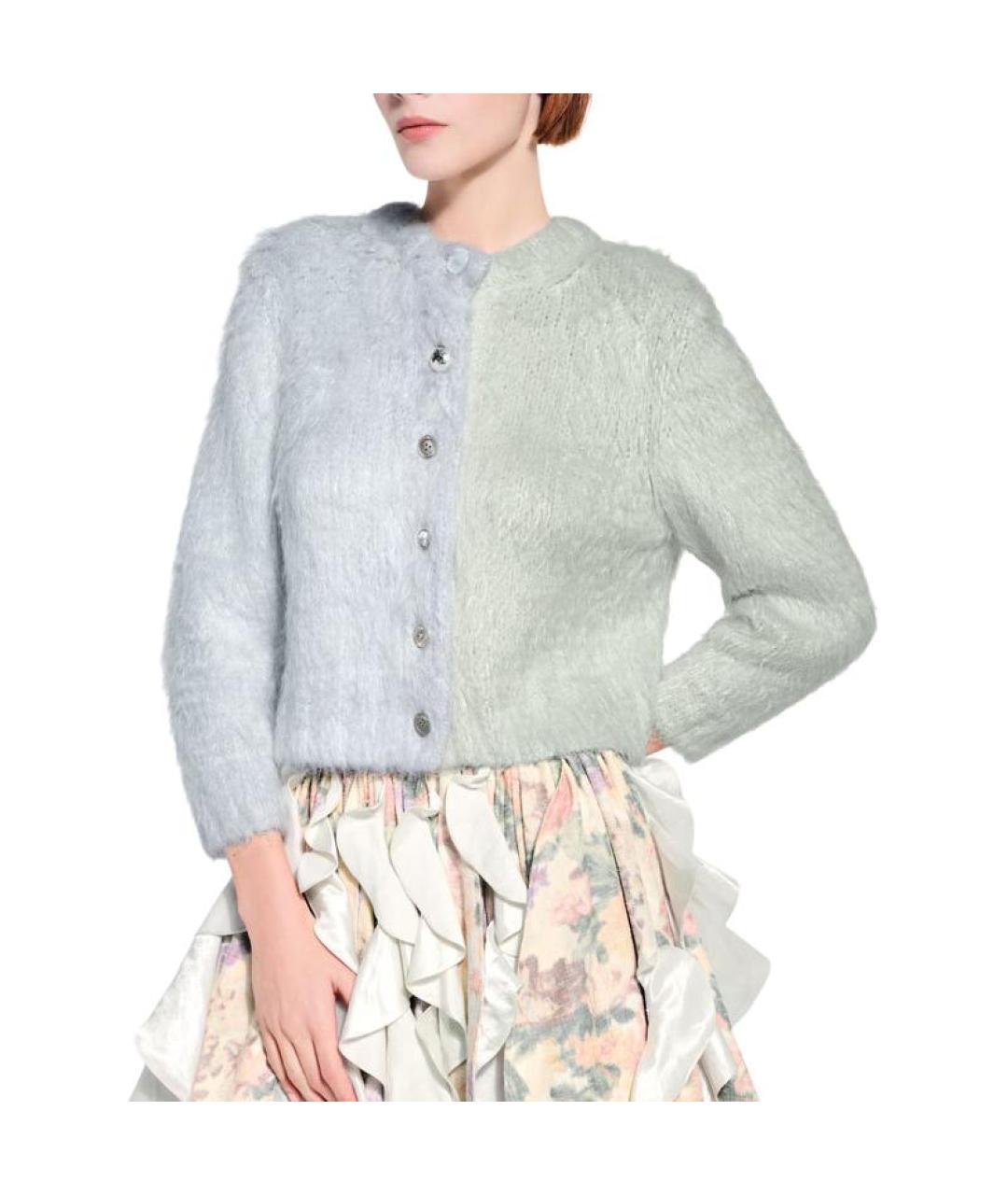 LOUIS VUITTON Голубой кардиган, фото 2