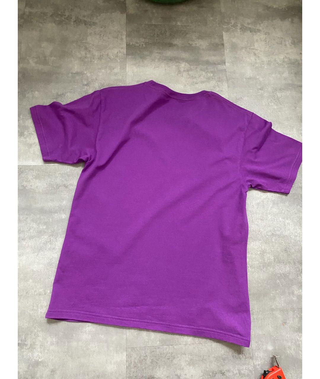 VALENTINO Фиолетовая футболка, фото 8