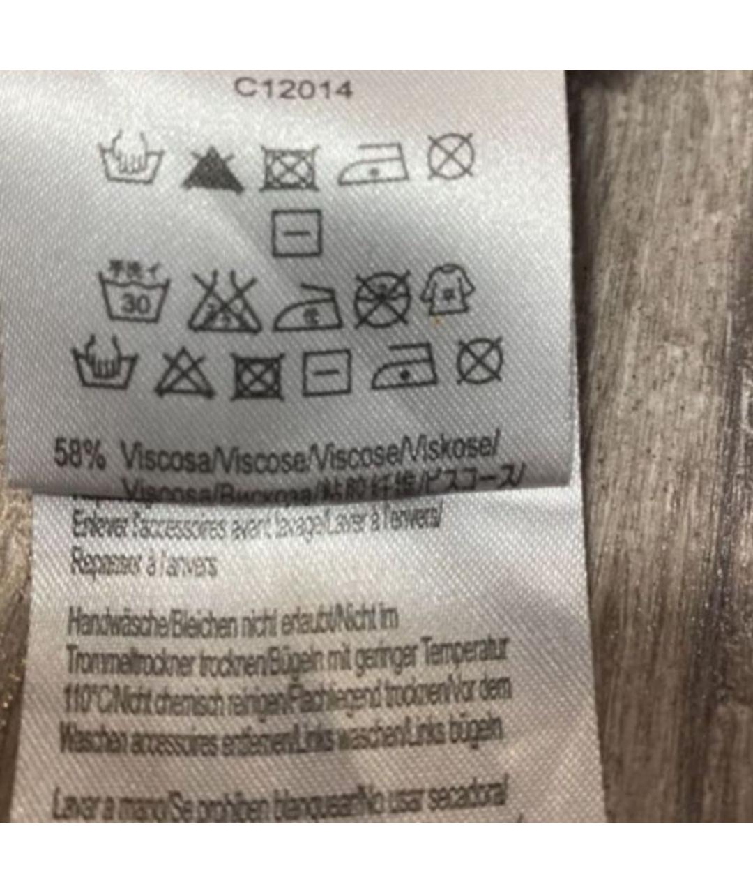 LIU JO Черное вискозное вечернее платье, фото 7