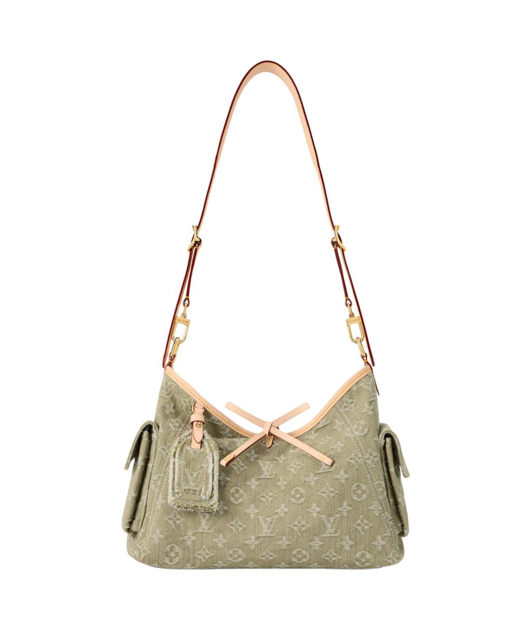 LOUIS VUITTON Зеленая сумка через плечо, фото 1