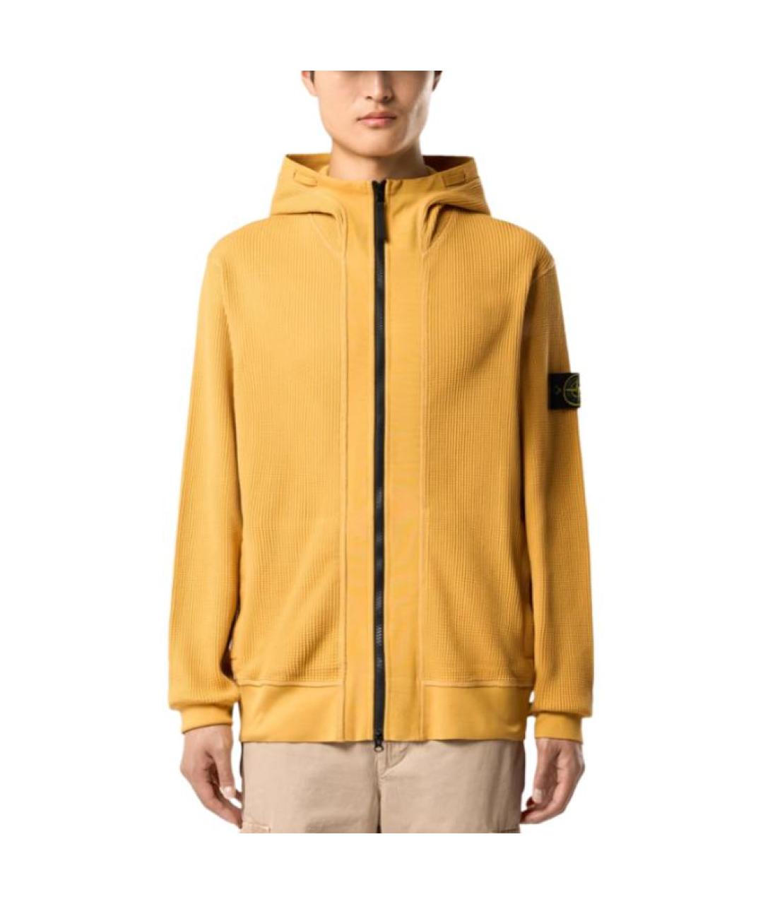 STONE ISLAND Горчичная куртка, фото 5