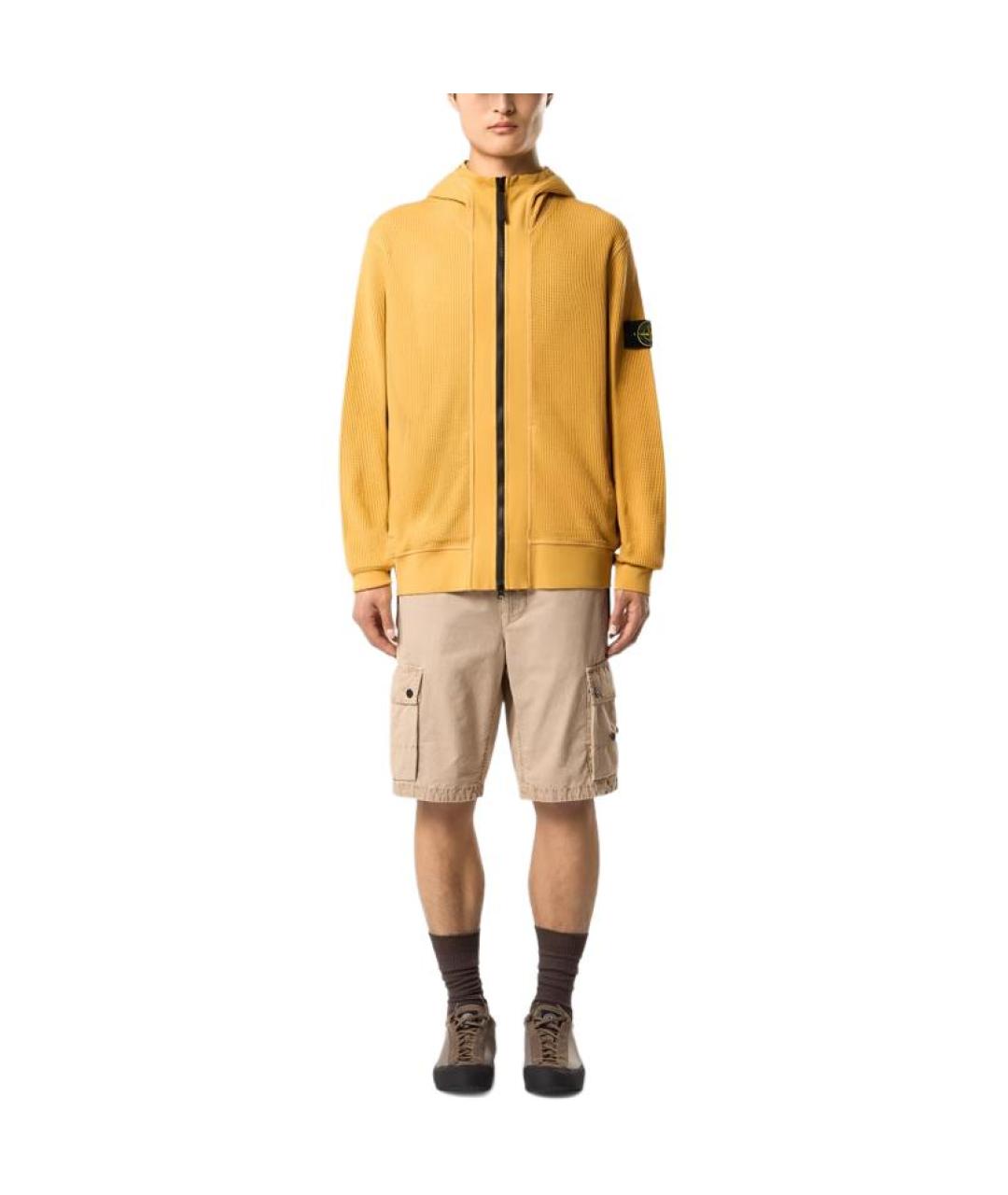 STONE ISLAND Горчичная куртка, фото 3