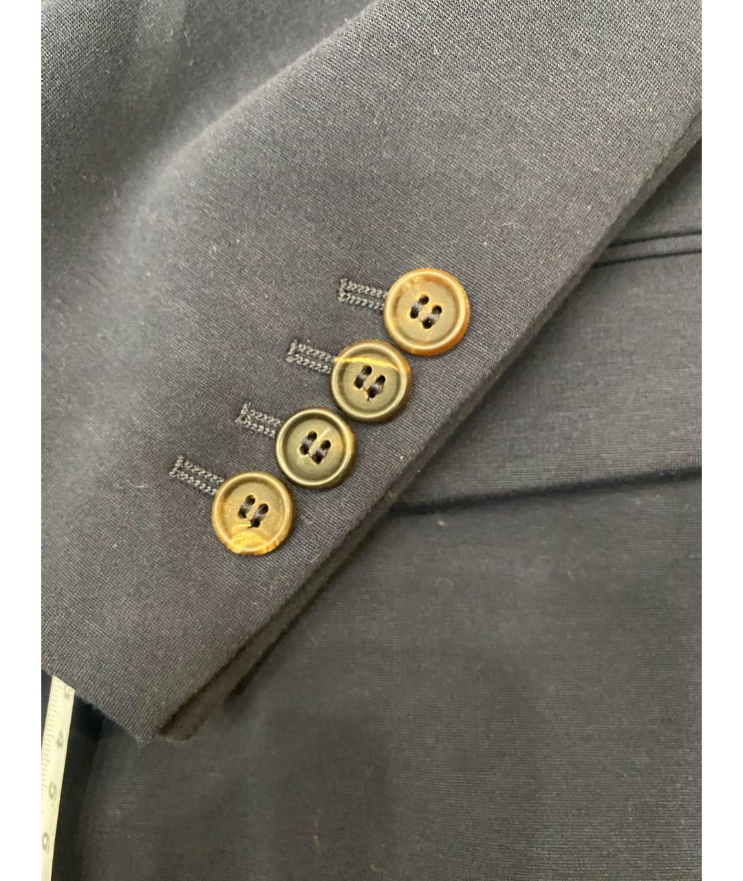 BRUNELLO CUCINELLI Темно-синий жакет/пиджак, фото 8