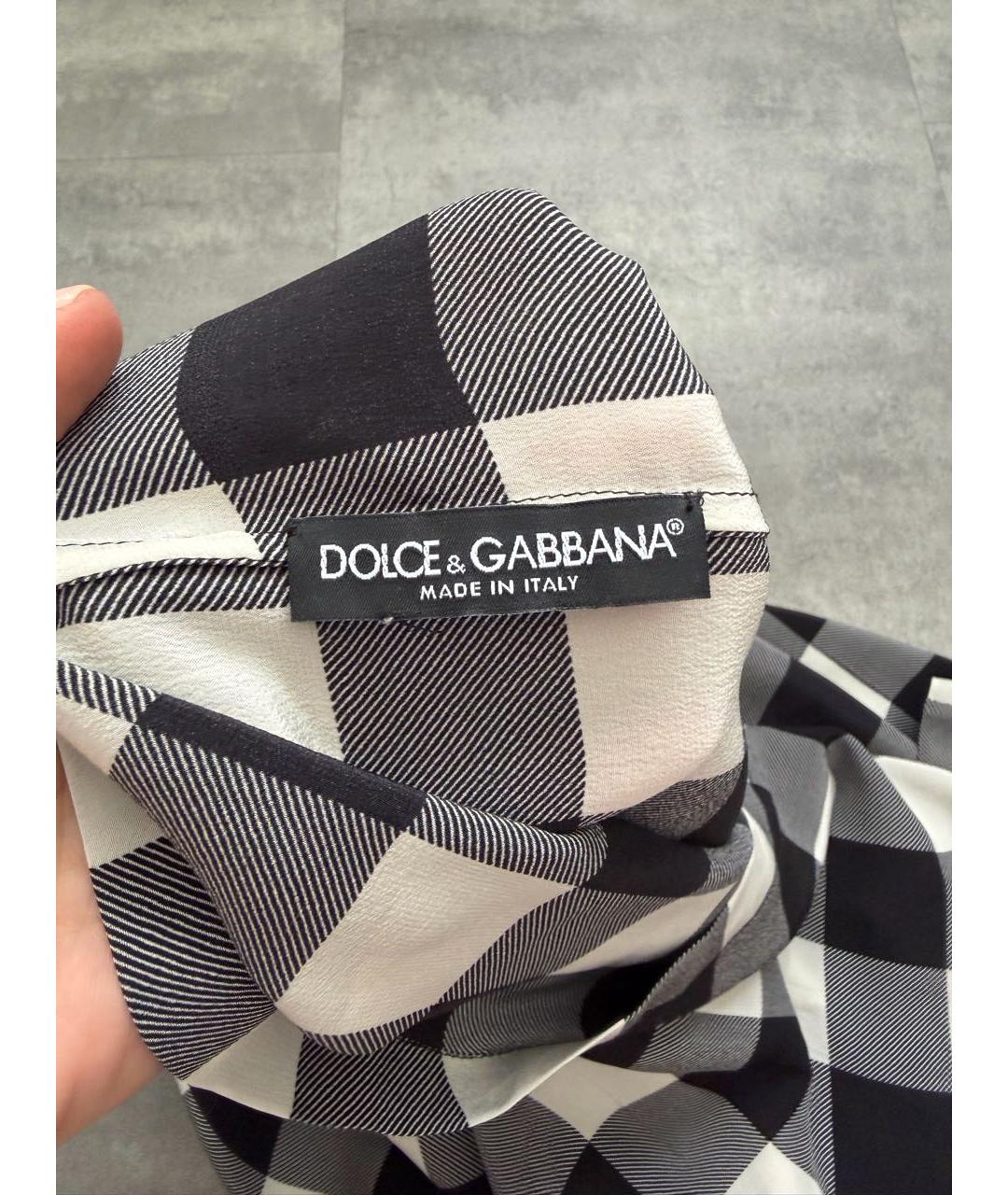 DOLCE&GABBANA Белая шерстяная блузы, фото 3