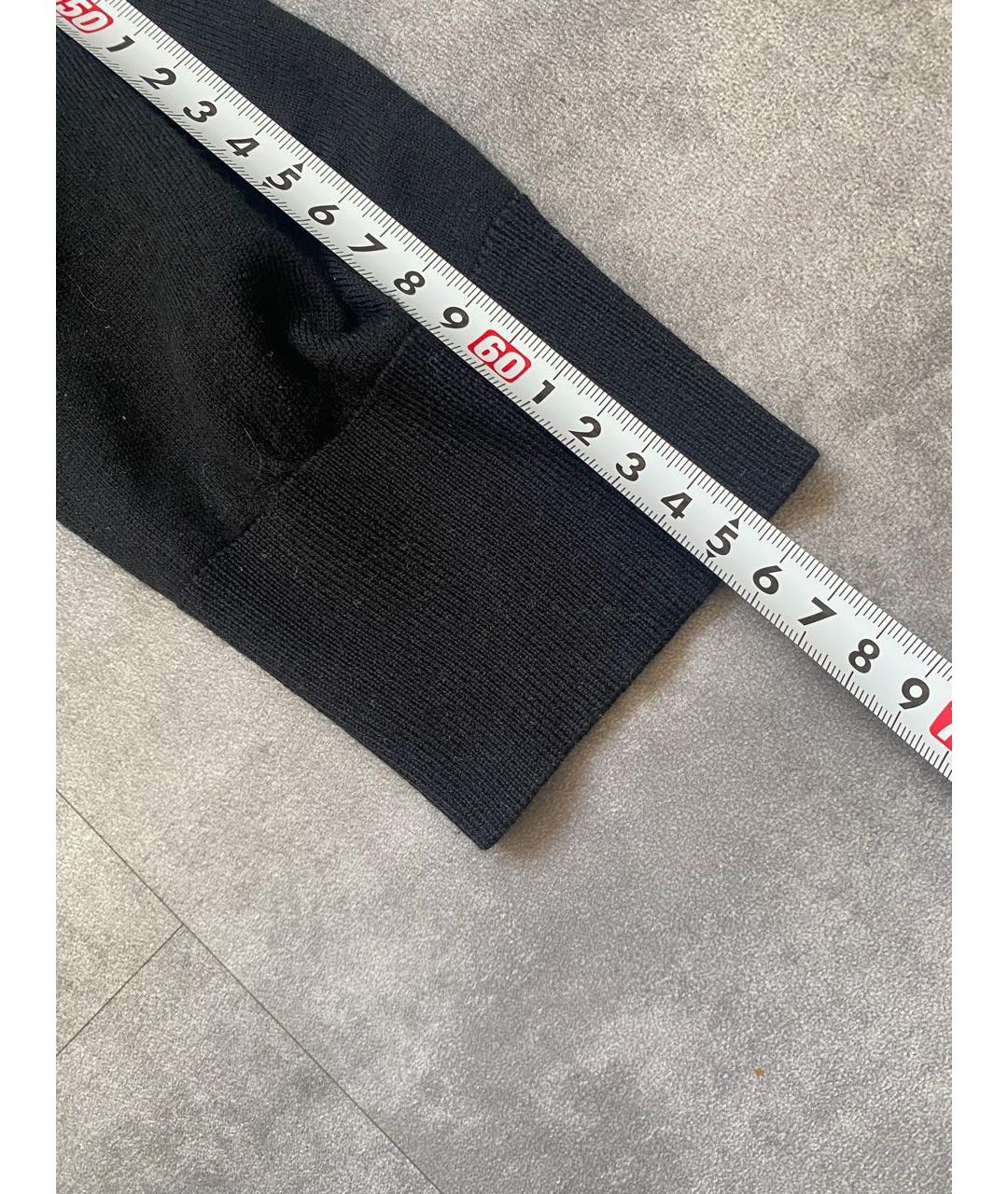 DOLCE&GABBANA Черный шерстяной кардиган, фото 5