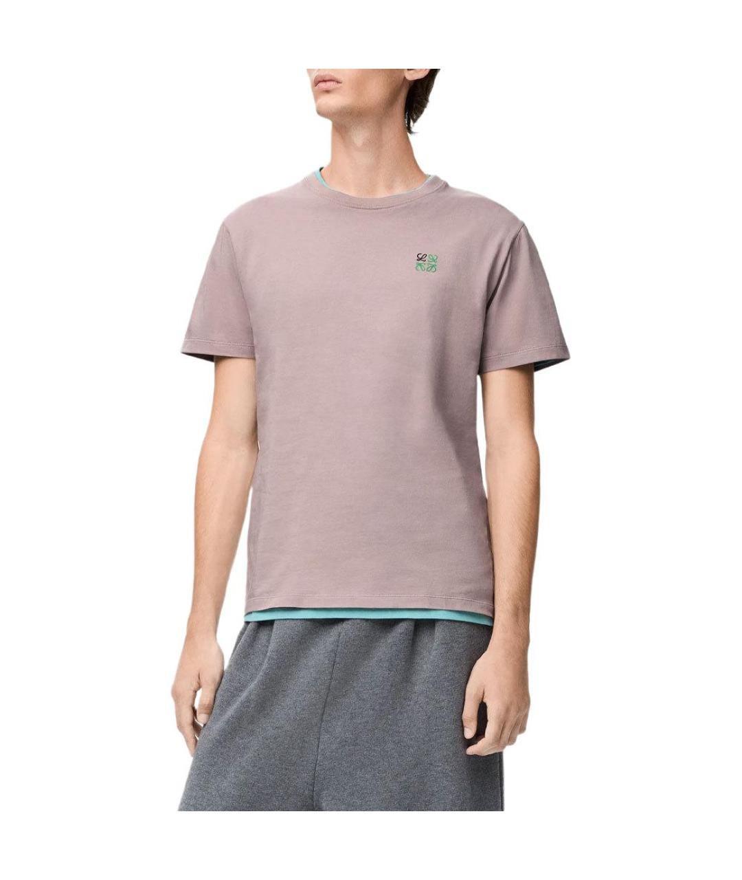 LOEWE Розовая футболка, фото 2