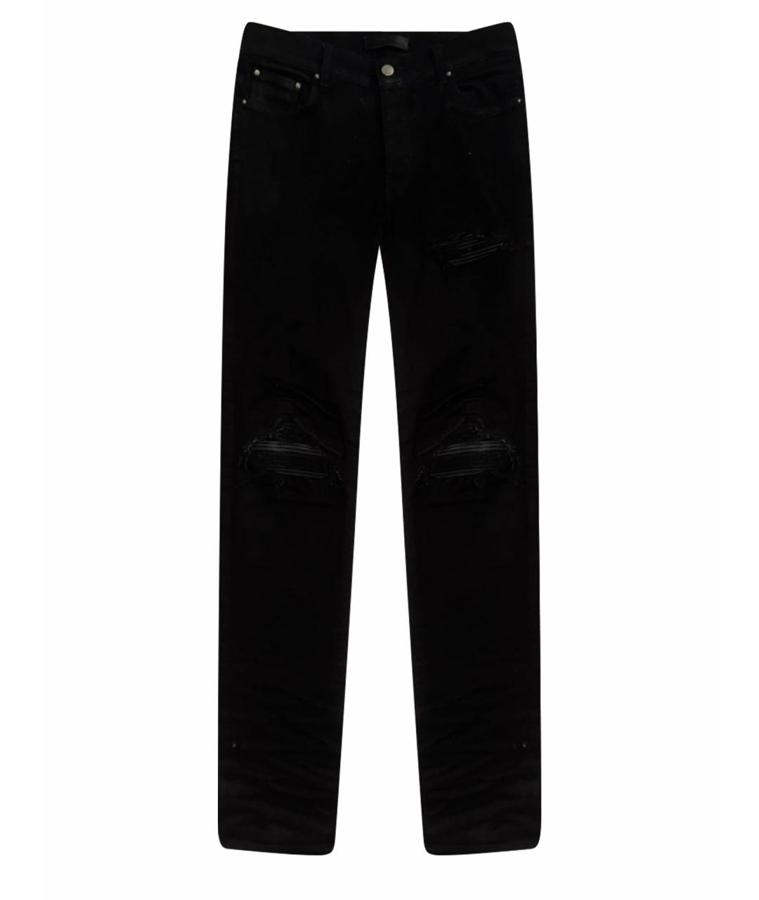 AMIRI Черные джинсы скинни, фото 1