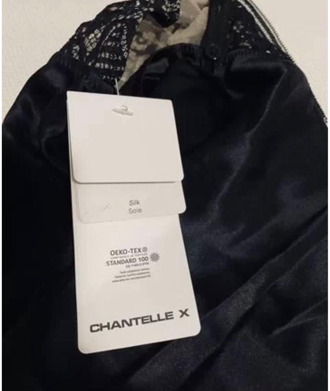 CHANTAL THOMASS Черная шелковая майка, фото 5