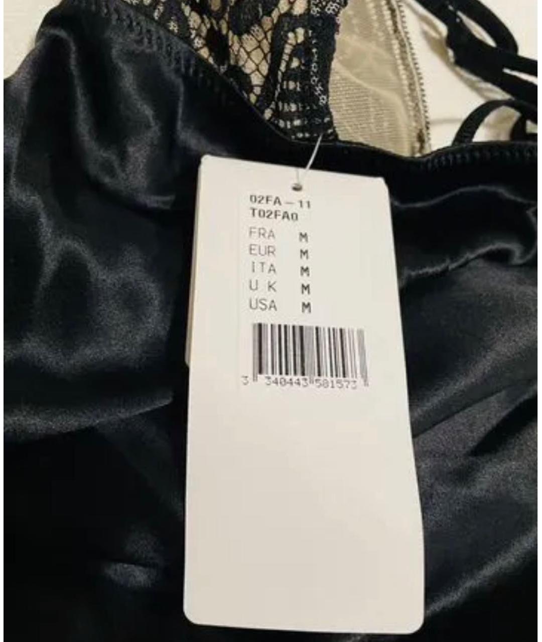 CHANTAL THOMASS Черная шелковая майка, фото 6