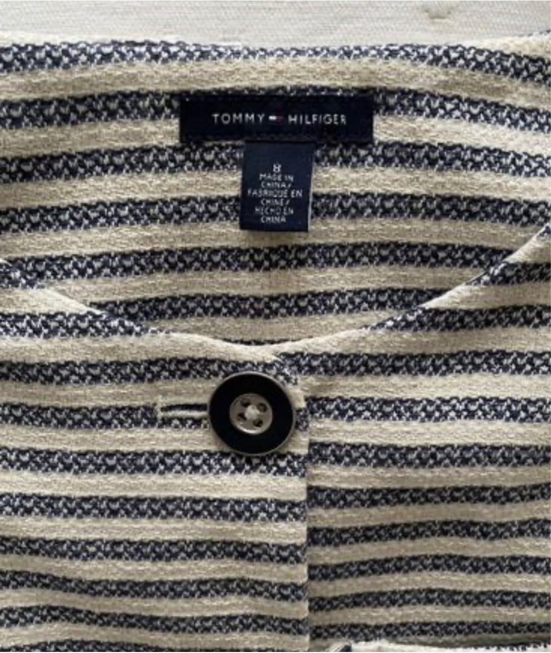 TOMMY HILFIGER Синий хлопковый жакет/пиджак, фото 8