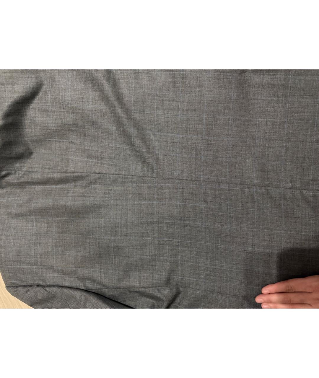 BRIONI Антрацитовый шерстяной пиджак, фото 8