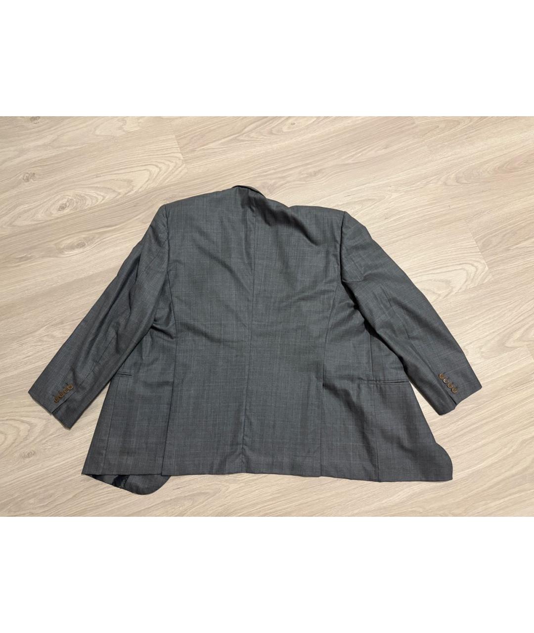 BRIONI Антрацитовый шерстяной пиджак, фото 2
