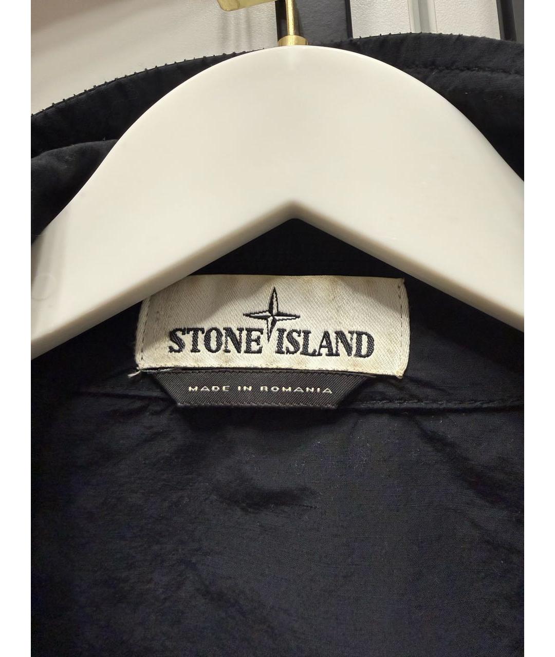 STONE ISLAND Черная куртка, фото 3