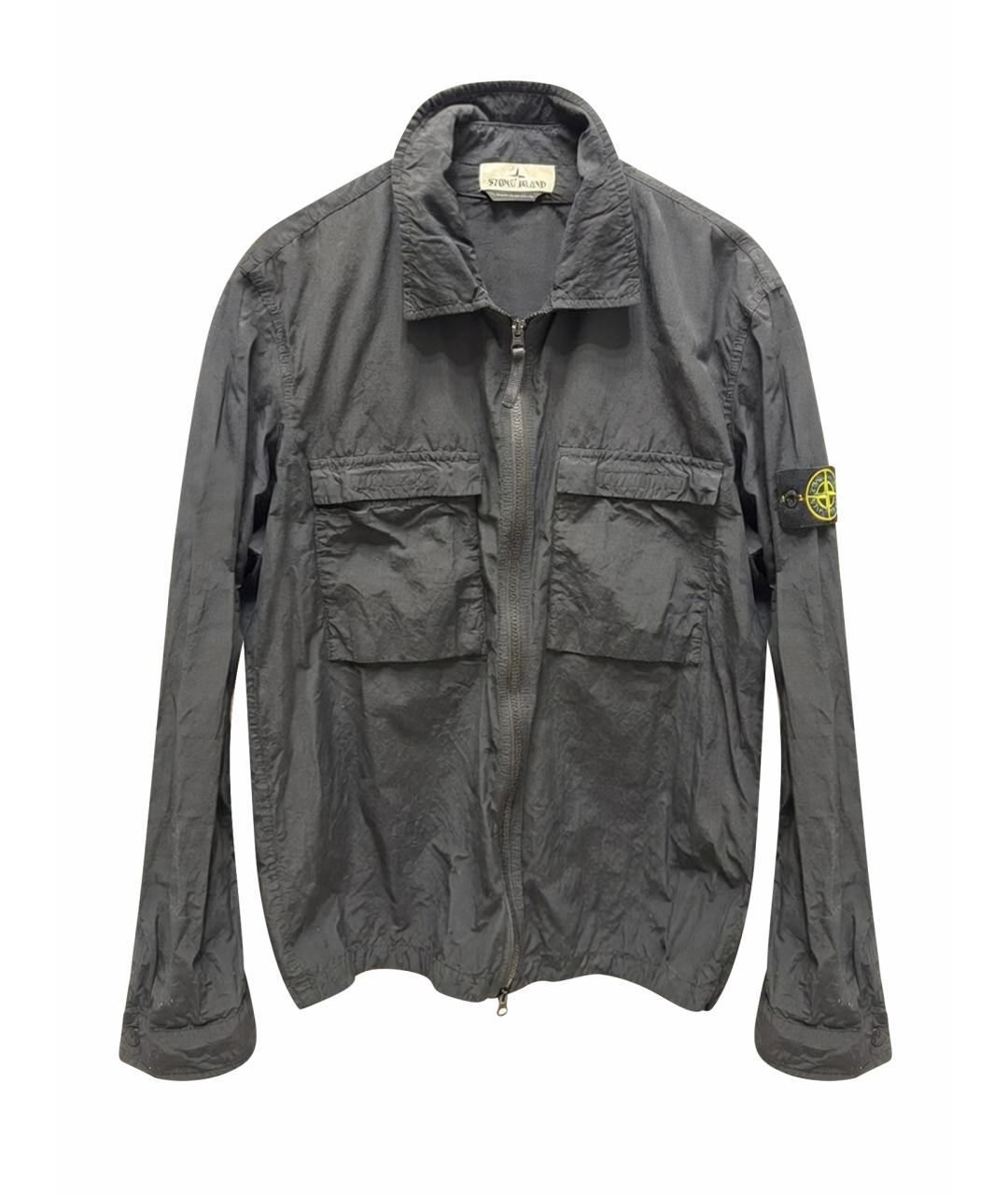 STONE ISLAND Черная куртка, фото 1