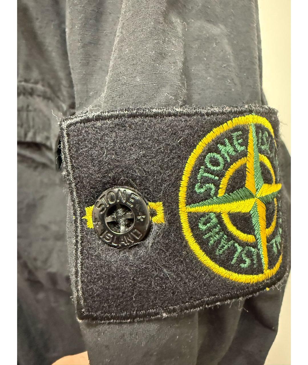 STONE ISLAND Черная куртка, фото 8