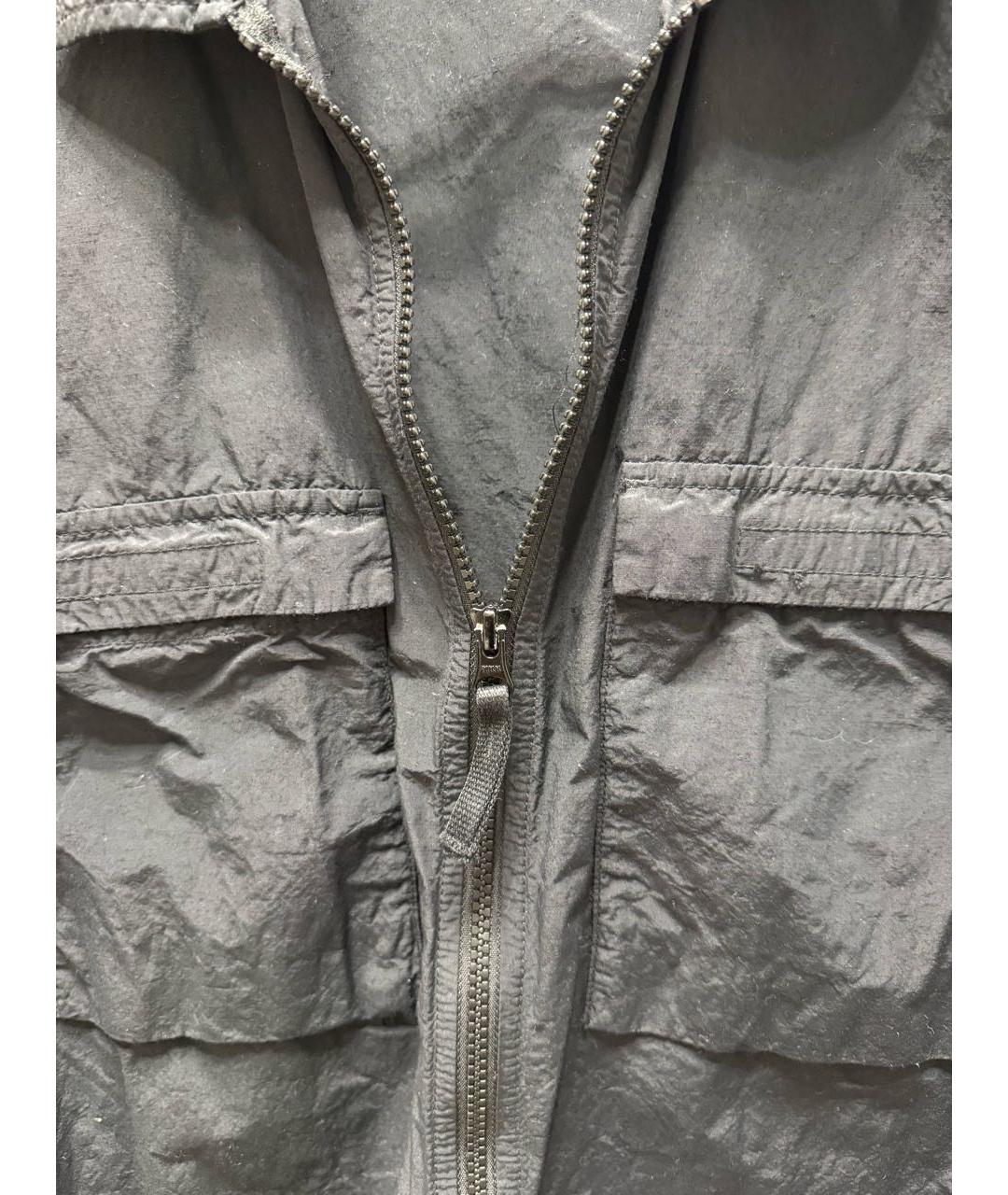 STONE ISLAND Черная куртка, фото 4